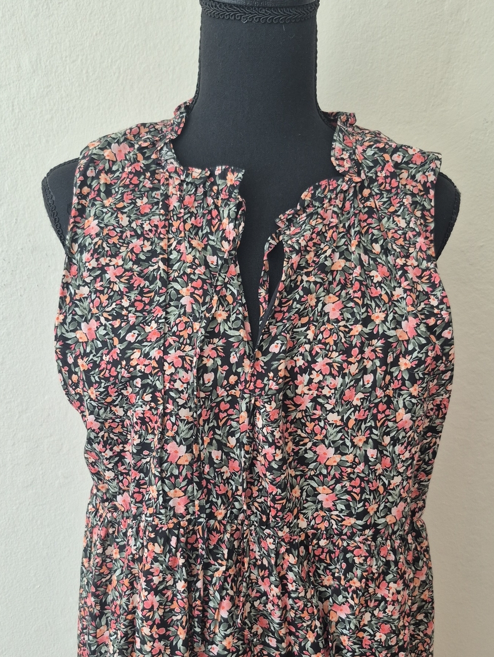 NWT BB Dakota Tiered Short 100% Cotton Dress Sz XL Summer Fun! - Picture 4 of 13